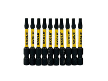 10 магнитных бит Skole T15-50, сталь S2 оригинал BT2-T1550