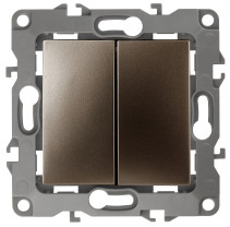 ERA Series 12 12-1112-13 Double Crossover Switch, 10AH-250V, Bronze