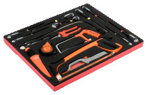 Fit&Go Набор отверток и режущих инструментов в ложементе, 17 предметов