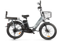 Электровелосипед Gelbert ALFA 3 PRO, серый