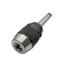 Self-locking drilling chuck PSS 13 (1.0-13.0), with shank KM2, with foot TORNERI T027226