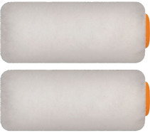 Roller, core 15 mm, polyester fillet, pile 6 mm, under 6 mm handle, 2 pcs., 50 mm
