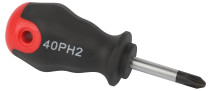 40PH2 Отвертка ЭРА PH 2х40 мм крестовая двухкомпонентная рукоятка
