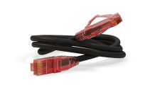 PC-LPM-UTP-RJ45-RJ45-C5e-2M-LSZH-BK Patch Cord U/UTP, Cat.5e (100% Fluke Component Tested), LSZH, 2 m, Black