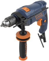 MAX-PRO Impact drill 710 W; 0-3000 rpm; key chuck 1.5-13 mm; 2 kg; anti-vibration handle; rubber inserts; box.