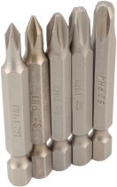 Набор насадок крестовых PH 50мм 1/4"(5шт.блистер) (АвтоDело) 40629