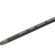 Отвертка крестовая PH2х100мм Ø6мм магнитная, стержень S2, с держателем HRC≥59 ER-22100PH ЭВРИКА /1/12/144 NEW