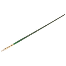 Brush artistic bristles Gamma "Landscape", flat-oval No. 3, long handle