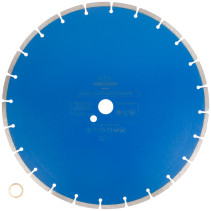 Диск отрезной алмазный по бетону, 350 х 3.2 х 7 х 25.4 мм
