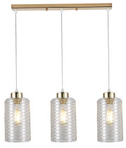 Светильник подвесной (подвес) Rivoli Malice 9124-203 3 х Е27 40 Вт модерн потолочный