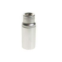 Головка торцевая 19мм 3/8" 6-гранная глубокая L=70мм ЭВРИКА ER-91014 1/60