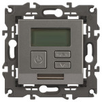 ERA Elegance thermostat 14-4111-16 universal 230V-Imah16A, titanium
