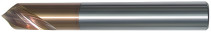 Сверло центровочное ЧПУ 90° VHM TiSiN 5,0х10х50x5 ToolPro