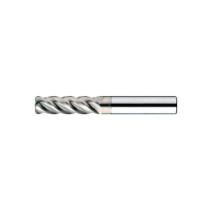 High-performance carbide end milling cutter D10xR0.3x50x100x10 Z4 TiSiN