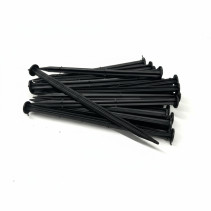 Garden peg for Mango Geoplastboard series curb tape, 22cm set of 30 pcs., black