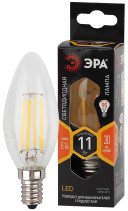 LED ERA Lamp F-LED B35-11w-827-E14 11W Filament Candle Warm White Light E14