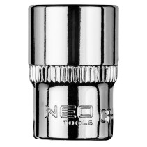 Головка торцевая 6-гранная 1/4", 12 мм