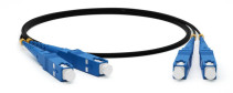 FC-D2-9-SC/UR-SC/UR-H-10M-LSZH-BK Патч-корд волоконно-оптический (шнур) SM 9/125 (OS2), SC/UPC-SC/UPC, 2.0 мм, duplex, LSZH, 10 м, черный