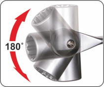 Ключ рожково-торцевой 8*8 (АвтоDело) 30508