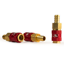 Fitting professional mom Christmas tree d.12mm F, brass, 25 pcs