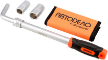 Cylinder telescopic wrench 17x19x21x23mm (360x530mm) Avtodor PRO (34600)