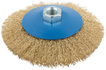 Cornice, type "wheel" with tilt, nut M14, steel wavy latuned wire 125 mm