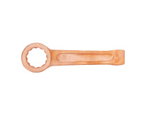 Ключ накидной односторонний ударный 36 мм омеднение SITOMO