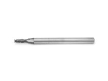 Conical carbide end mill 2.5 x 8 x 2.64 x 50 angle=0.5gr P45C Z=2 c/x dx=4 T235-025.005K-P45C Beltools