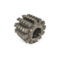 Screw milling cutter for sprocket teeth t=9.525 dp=6 B P6M5 (2523-0135) 71x56x27 (2gr.45 min.) 4162 Z=12 isp2 Beltools
