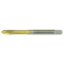 Machine tap for through holes M6x1 mm DIN371 HSSE-TiN