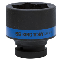 Головка торцевая ударная шестигранная 1", 58 мм KING TONY 853558M