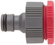 External plastic adapter 3/4" - 1"