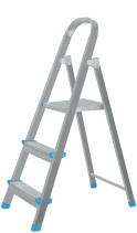 Steel stepladder, 3 steps, weight 3.7 kg