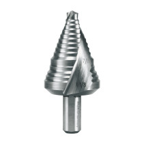 Сверло ступенчатое HSSE-Co 5 дюймовое CBN шлифованное со спиралевидной канавкой и подточкой острия Ø 7/8 - 1 1/8
