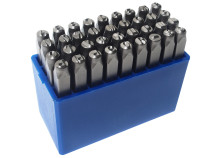 Cyrillic letter stamps 4mm (HRC 60+-2° DIN 1451) JTC