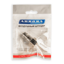 Daddy fitting with internal thread 1/4F, nickel-plated steel, pack of 1 pc.