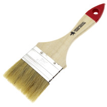 Кисть плоская "Стандарт", 63 х 12мм, в/в 39мм, натур.щетина, Чеглок (12/480)