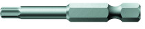 840/4 Z Hex-Plus бита под внутренний шестигранник, вязкая твёрдость, хвостовик 1/4" E 6.3, 6 x 50 мм