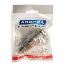 Fitting mom with external thread 1/4M, nickel-plated steel, pack. 1 pc.