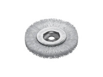 Щетка цилиндрическая гофрированная, Д125 мм, ширина 20 мм, нейлон РА 1,0 мм, посадочное отверстие 13 мм