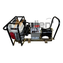 Autonomous traction winch LTA-3, petrol-powered Honda GX160, 3000 kg MALIEN