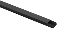 Cable channel ERA KK-B-15-10 black 15x10mm