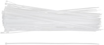 Хомуты нейлоновые для проводов, белые 100 шт., 3,6х300 мм