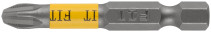 Forged bits, S2 steel, single-sided 50 mm PH3, Profi 2 pcs., blister
