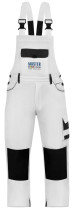 Work overalls Master Color, white, 8 pockets, size XXL