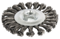 Кордщетка для МШУ радиальная витая ПРАКТИКА 115 мм М14 (242-625)