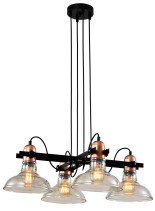 Люстра Rivoli Leila 4093-304 4 х Е27 40 Вт дизайн