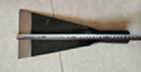 Ice axe 100*350mm made of 1.35 kg rail steel.
