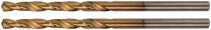 Сверла HSS по металлу, титановое покрытие, в блистере 3,3 мм (2 шт.)