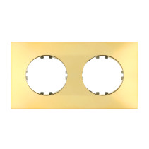 Frame 2-post square (gold) Vintage QUADRO